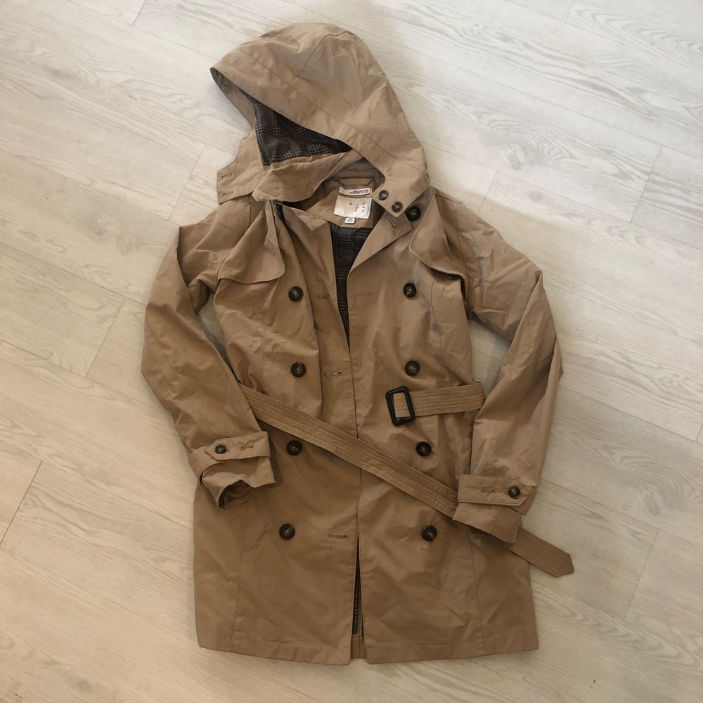 Brown TrenchCoat Size XS